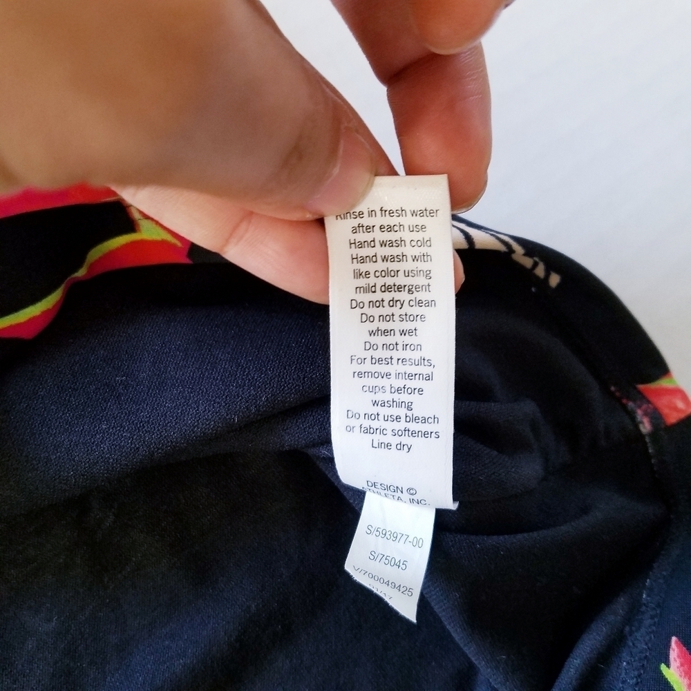 🌸 Athleta | Print Tankini  Swim Halter Top‎ - Picture 11 of 15